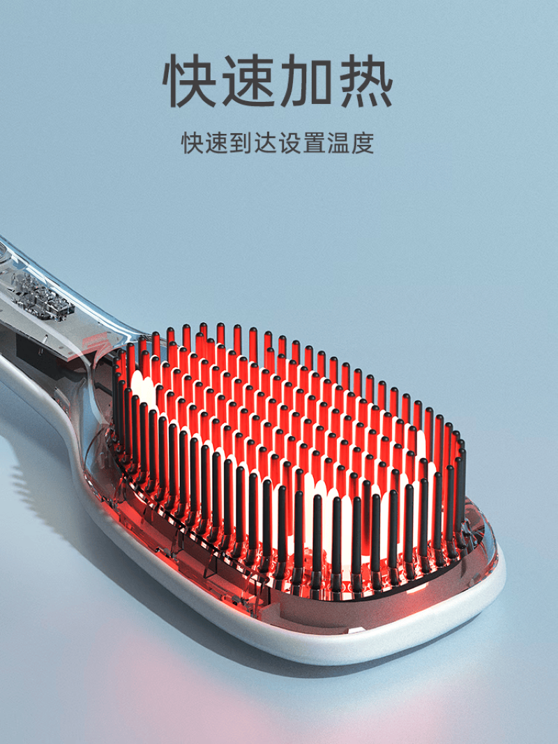 雷瓦 宽版直发梳 RB-8516高清大图