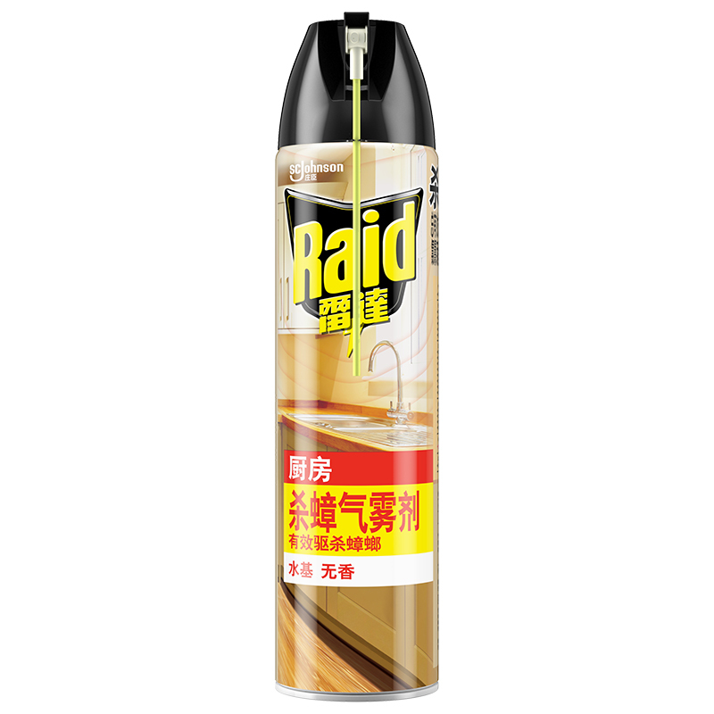 雷逹 Raid 驱蚊驱虫雷达杀蟑气雾剂灭蟑杀蟑杀虫水除虫剂水基无香600ml 新老包装交替发货 价格图片品牌报价 苏宁易购庄臣苏宁自营旗舰店