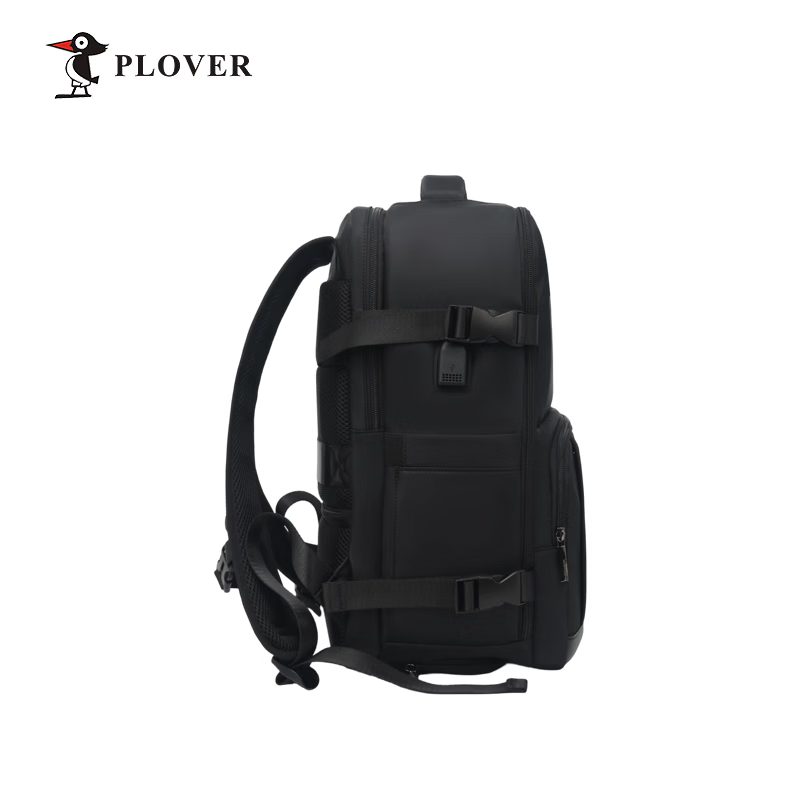 啄木鸟PLOVER休闲商务双肩背包黑色GDXXB088-A(个)高清大图