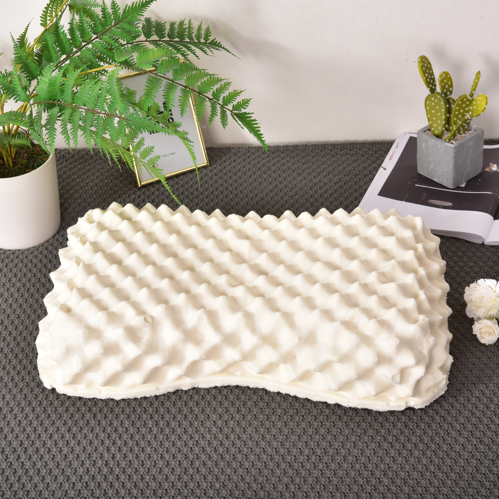 吉祥三宝家纺乳胶枕头泰国天然乳胶颗粒按摩枕芯参数