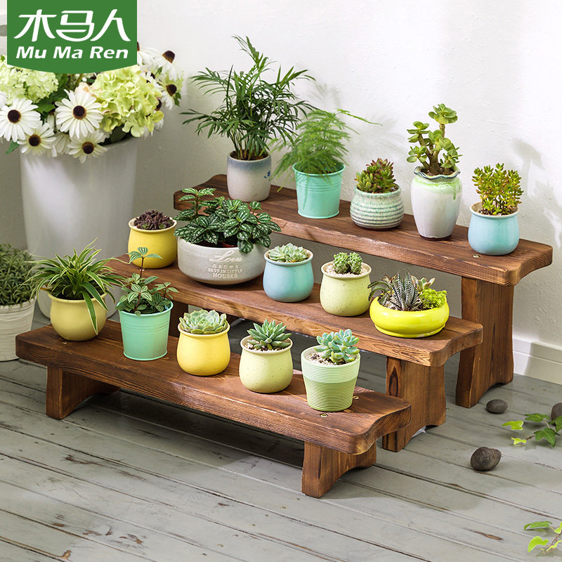 木马人阶梯式阳台花架客厅实木多层花盆架木质室内花架 花几视频介绍 木马人阶梯式阳台花架客厅实木多层花盆架木质室内花架 花几功能演示视频 苏宁易购