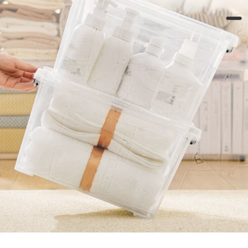 攸形 透明收纳箱高清大图