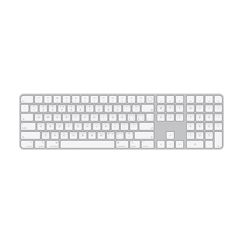MK2C3CH/A Apple 带有触控ID和数字小键盘的妙控键盘(适用于配备Apple芯片的Mac机型)-中文(拼音)