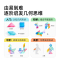 mideer弥鹿磁性七巧板幼儿园小学生一二年级专用智力拼图积木玩具