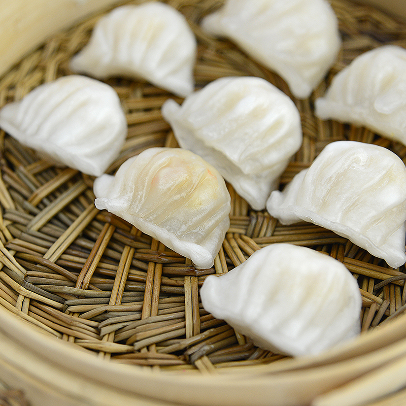 [广州酒家 虾饺]160g方便速食早餐水晶虾仁饺子广式早茶点心