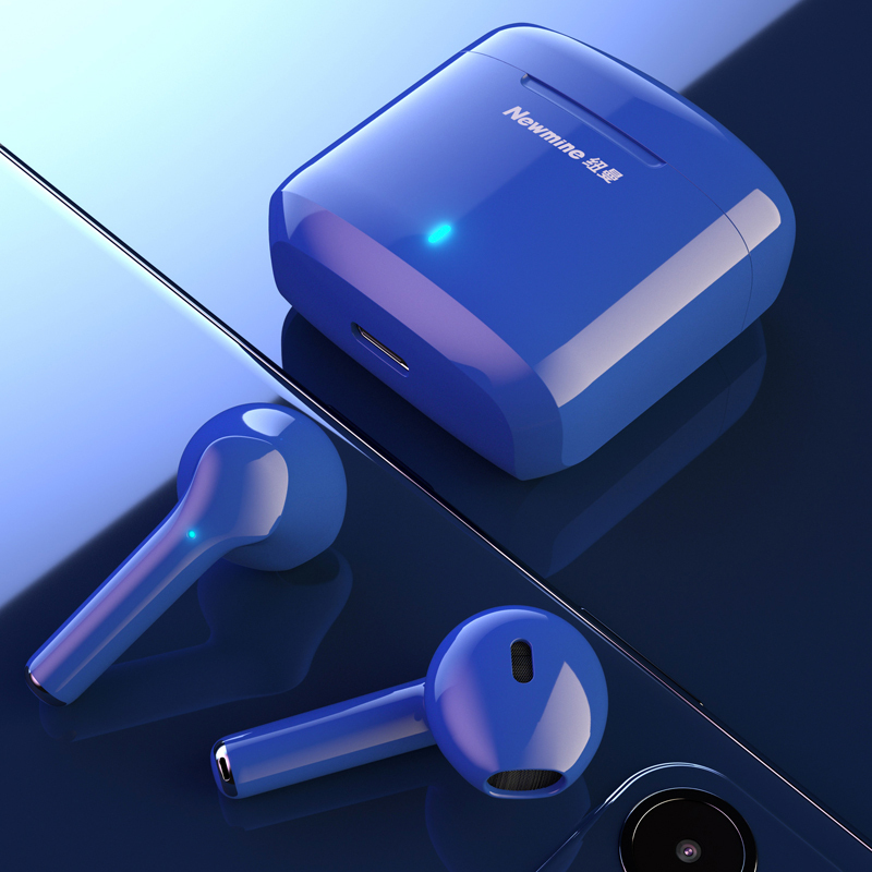 加赠耳机硅胶保护套纽曼x5黑色无线蓝牙耳机单耳入耳式耳麦运动跑步