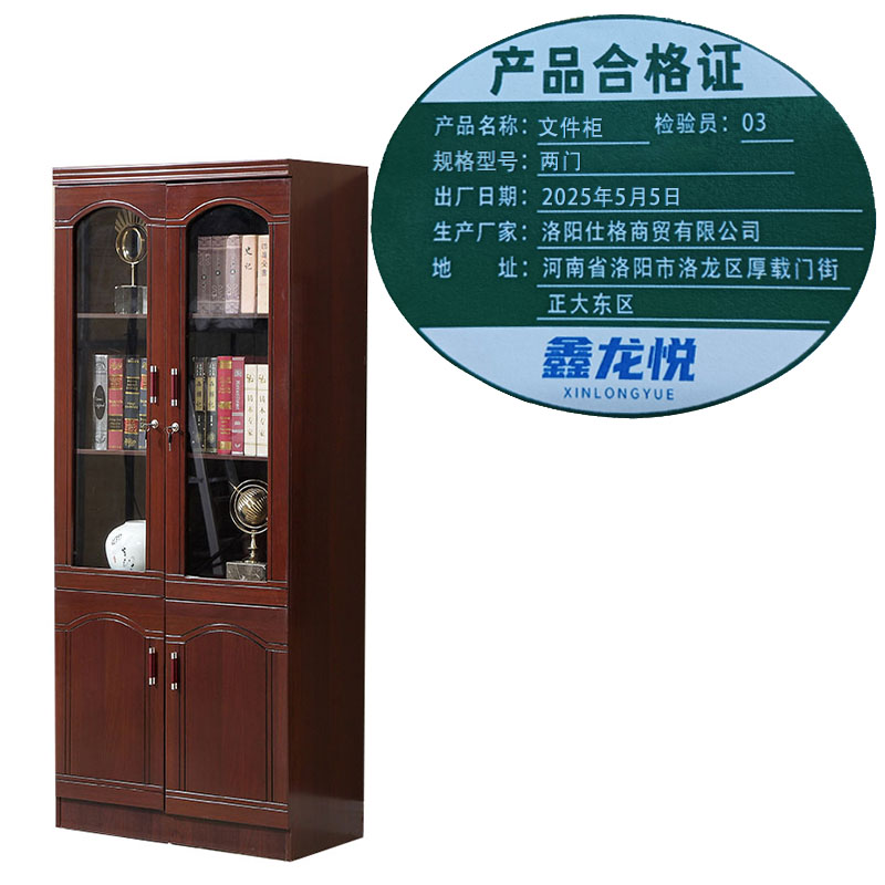 鑫龙悦文件柜两门台高清大图