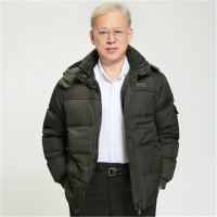 歌爱妮2020中老年羽绒服男士加厚中年人40岁50爸爸冬装老人短款外套