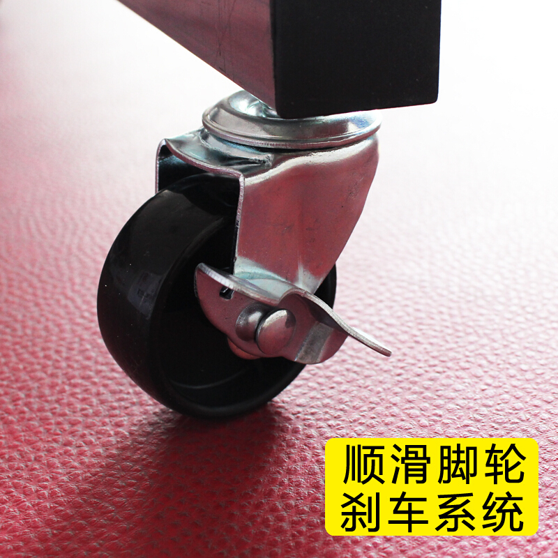 乒乓球集球网收球网多球训练落地式可移动蓝色