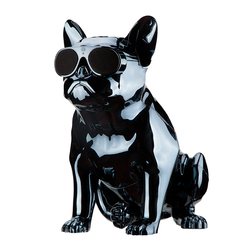 JARRE 斗牛犬无线蓝牙音响低音炮手机便携式音响音箱 AeroBull HD 斗牛犬音箱-镀黑音箱高清大图