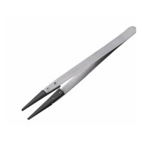 世达 SATA 3161 防静电尖头镊子130MM