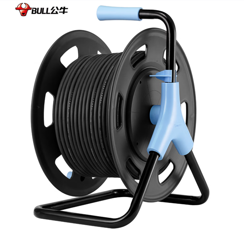 公牛(BULL)插排 GN-806DN-50M 电缆卷盘插座 卷高清大图