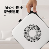 美的暖风机HF18C小型取暖器烤火炉节能暖气居家办公室台式暖风机1800W