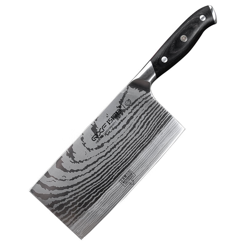 巧媳妇(SMART WIFE)巧媳妇鎏金切片刀W-1553菜刀家用不锈钢厨房切菜刀厨师专用切片刀具 V金系列鎏金切片刀