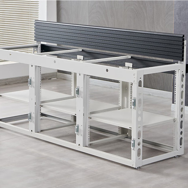 双联1.2米监控操作台机柜机房指挥席中心主席台厚度1.0mm高清大图