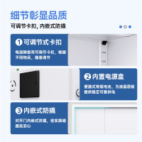 域赢保密柜文件办公档案柜钢制保险柜指纹密码锁灰白矮柜单节带暗抽