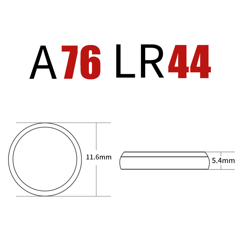 南孚(NANFU) LR44纽扣电池10粒装 适用于手表计算器电子玩具等