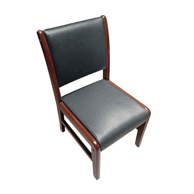 企来实木办公椅 470*470*920mm 把高清大图