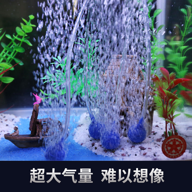 冲氧泵鱼缸充氧机中大型鱼缸氧气泵供氧机机加氧泵高清大图