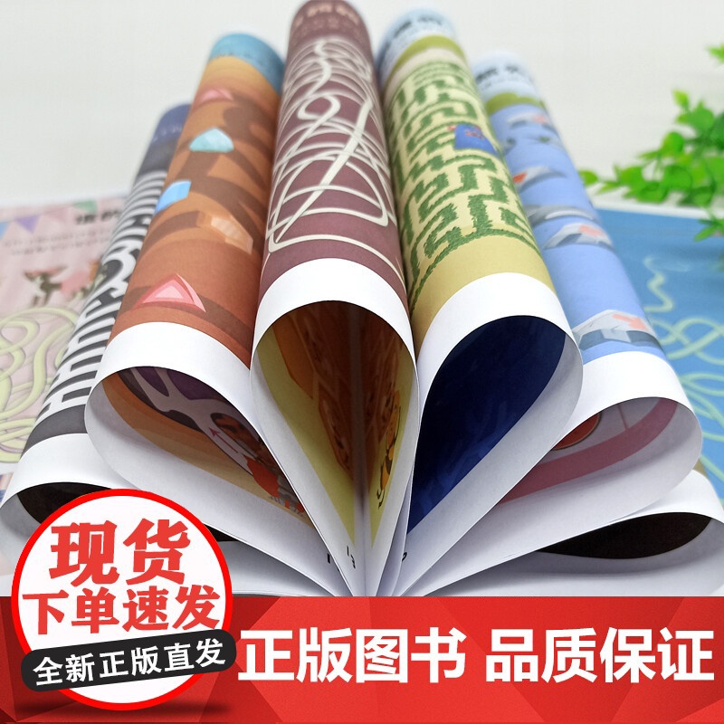 儿童专注力思维训练书益智游戏书找不同专注力训练6岁以上图画捉迷藏记忆力训练书籍迷宫大冒险智力思维开发书籍幼儿启蒙早教书高清大图