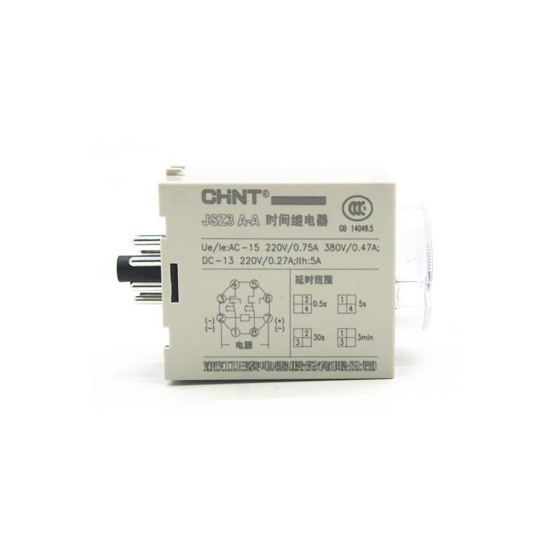 正泰(CHNT) 时间继电器 JSZ3A-B AC220V