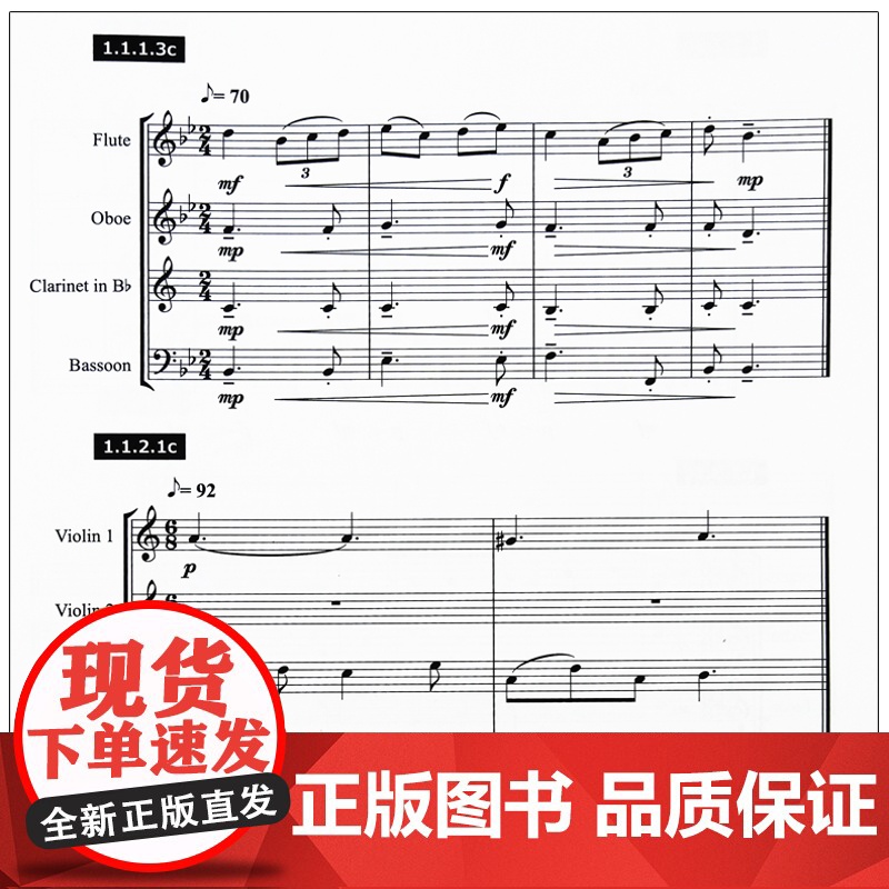 多音色和声听觉训练教程 丁汀著 附DVD-ROM一张 扫码听练习 四部和声 视唱训练 音乐艺术专业教材教辅 上海音乐出版高清大图