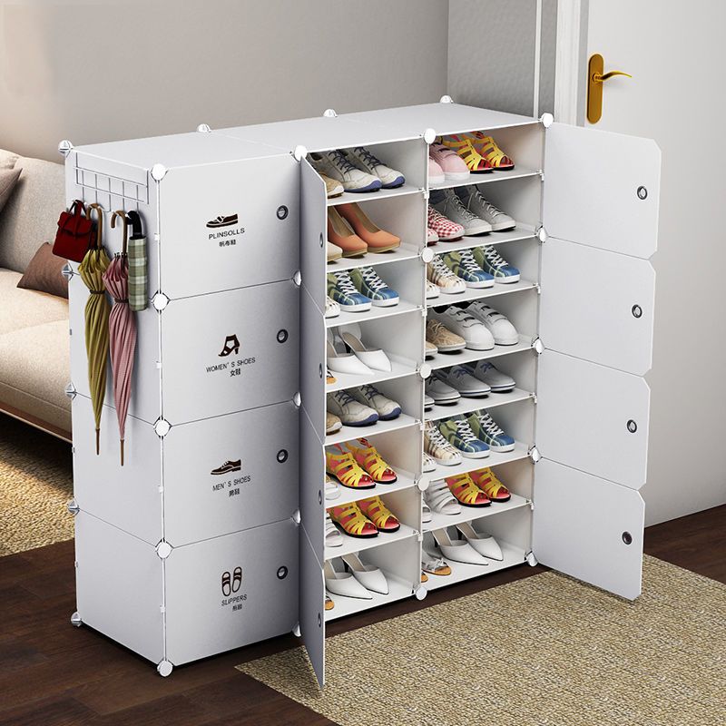 鞋架子简易多层防尘多功能鞋架门口鞋柜家用进门收纳神器小号寝室
