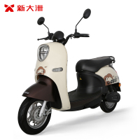 派乐/Palla电动车 GS1成人代步60V20Ah高颜值电动轻便摩托车 咖色