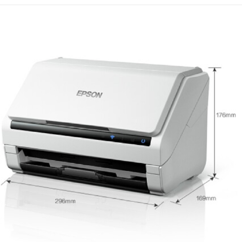 爱普生(epson)DS570W扫描仪A4馈纸式双面高速彩色文档连续进纸扫描