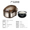 苏泊尔(SUPOR)电饭煲5L容量家用智能预约多功能电饭锅 拉丝不锈钢机身 球釜电饭煲 [球釜内胆]SF50FC733