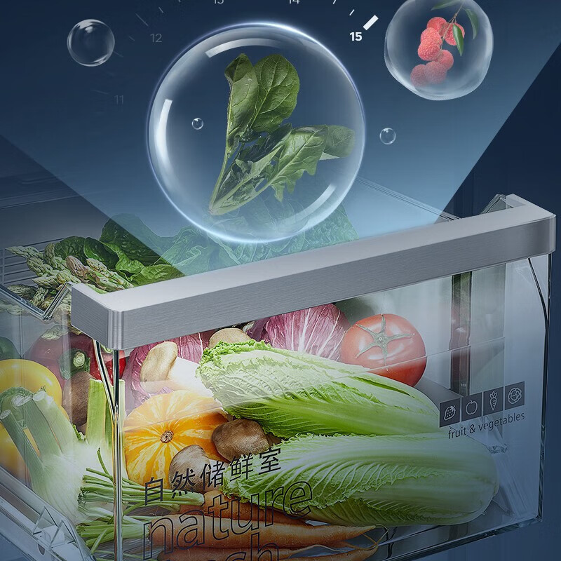 西门子KA99AI949C 630升超薄变频独立双循环对开门一级能效双门气密保鲜舱冷藏展示柜高清大图