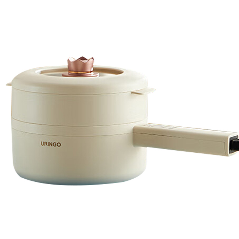 七彩叮当电煮锅2L导热迅速受热均匀经久耐用蒸笼款SD01Z