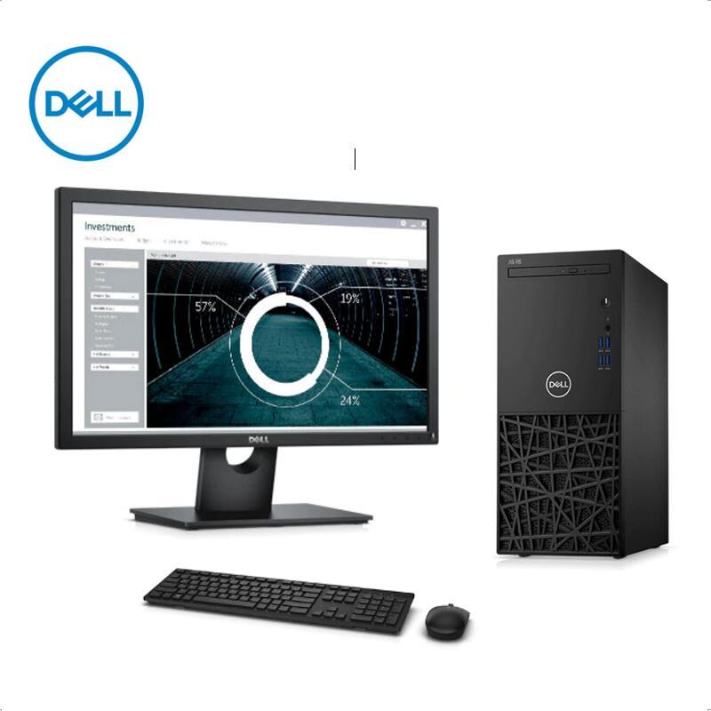 戴尔 DELL 商用台式计算机电脑 ChengMing 3980 Tower 230770 21.5液晶