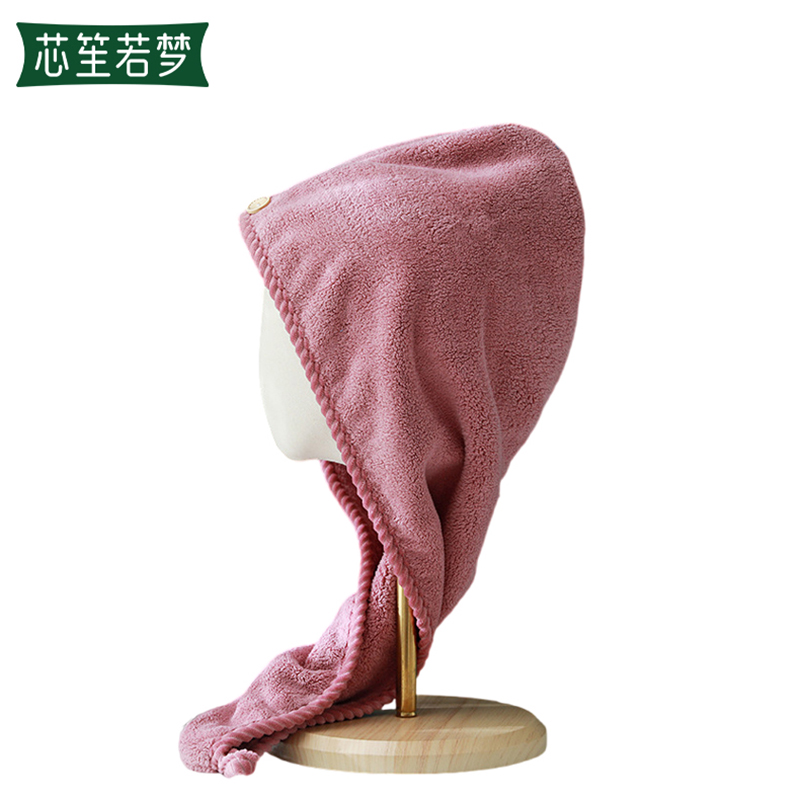 芯笙若梦 毛巾 干发帽 25*65cm/条高清大图