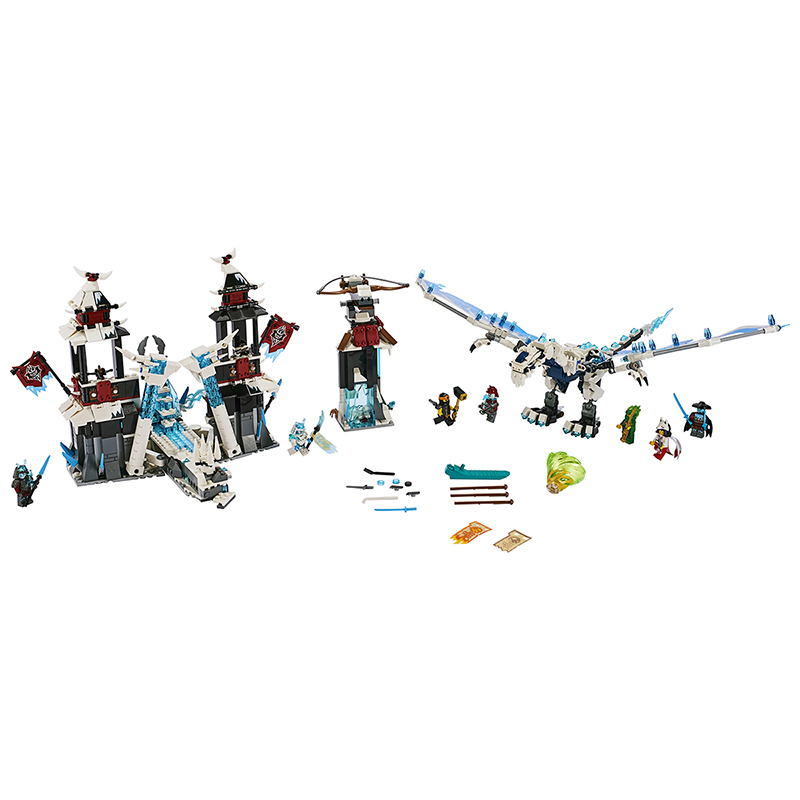LEGO乐高幻影忍者系列放逐君王的城堡70678 男孩女孩9岁+生日礼物 玩具积木