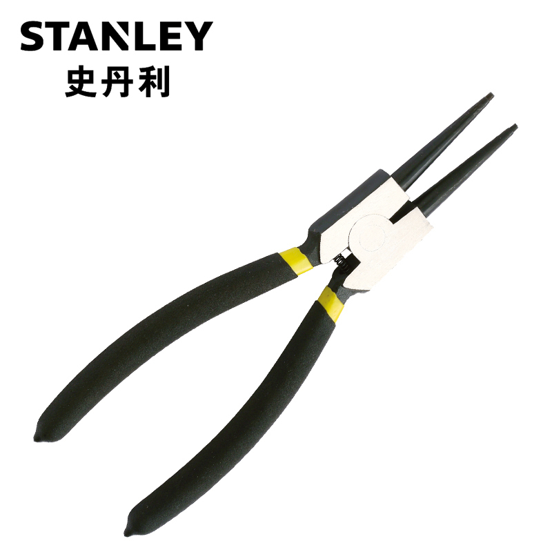 史丹利牌 德式孔用弯嘴卡簧钳13“