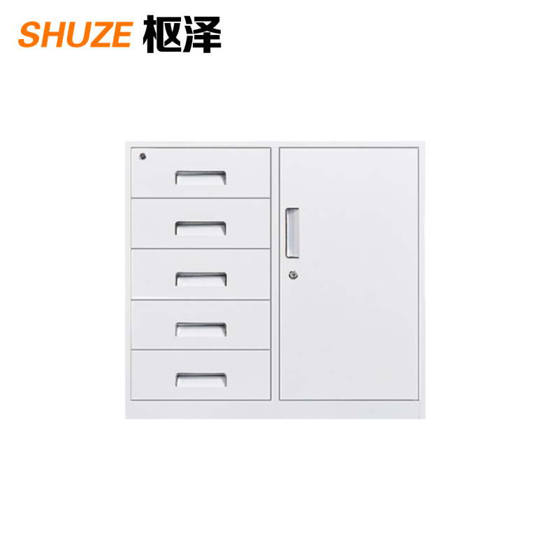 枢泽 档案柜 五斗750*390*700mm 台高清大图