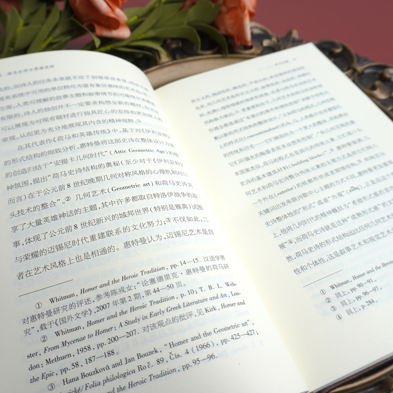 [正版]荷马史诗与英雄悲剧 六点评论 诗歌研究 北京大学陈斯一精心解读荷马史诗 华东师范大学出版社高清大图