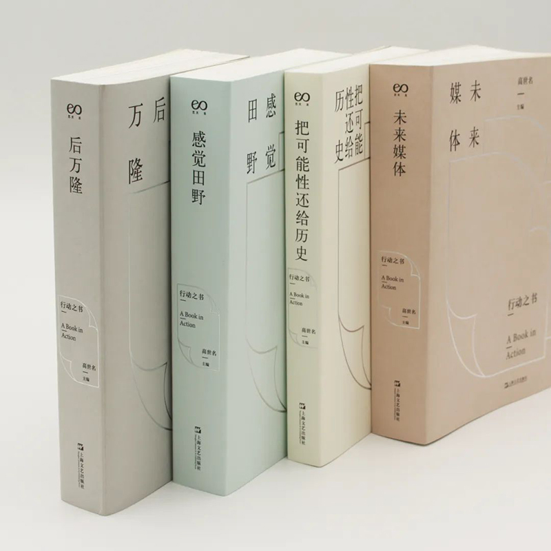 全套4册 行动之书 [正版]全套4册 行动之书 高世名著 中国美术学院策展十余年来实践 后万隆+未来媒体+感觉田野+把高清大图