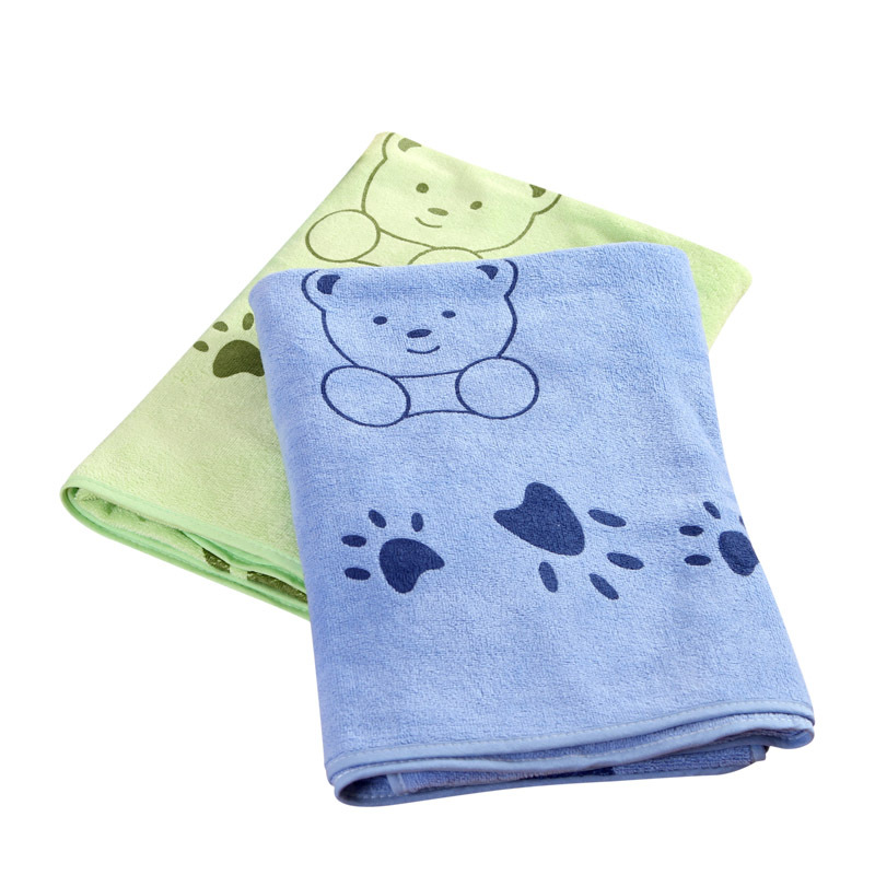 四方达洗澡浴巾成人男女大号吸水裹胸宝宝儿童可爱卡通加大毛巾