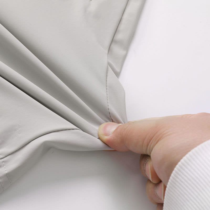 渔人船长夏季大码男士运动裤速干透气纯色运动休闲五分裤中裤弹力大裤衩图片