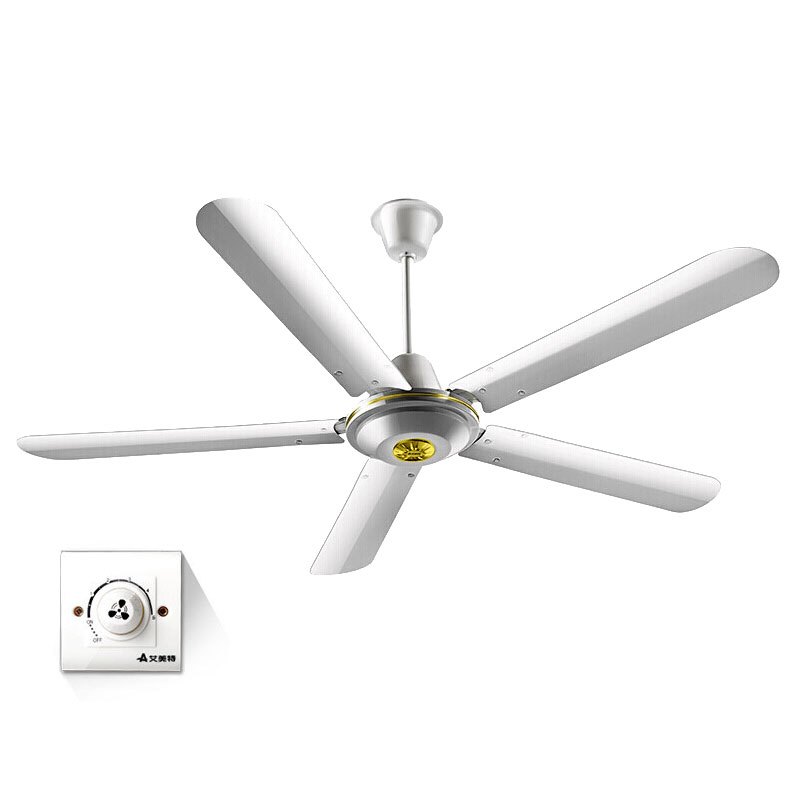 艾美特airmate电风扇金属叶五片工程扇14米吊扇楼顶扇fz5609