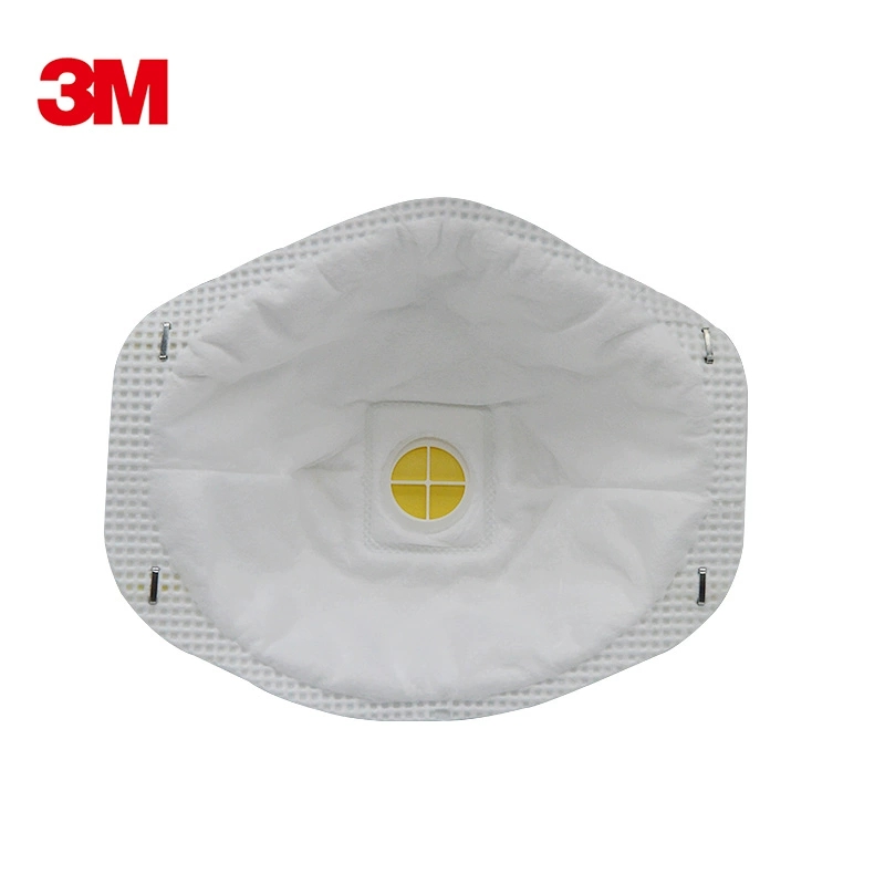 3M 8511CN KN95带呼吸阀头戴式防雾霾防飞沫非油性颗粒物工业口罩高清大图