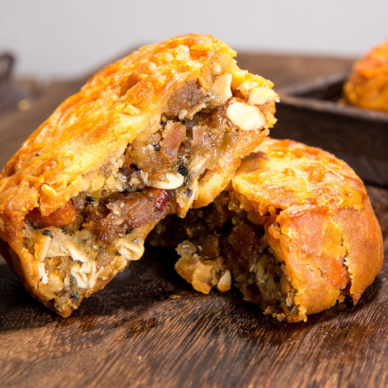 郭师傅月饼叉烧皇邀月礼盒装750g真料叉烧岭南好味经典传承工匠佳品