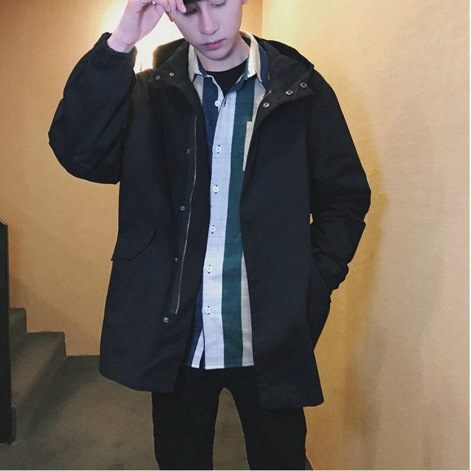 值得男装防晒衣服男超透气季冰丝外套速干皮肤风衣弹力户外运动_855 黑色 常规款 5XL 215—240斤