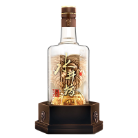 四川白酒 水井坊 典藏大师版500ML*1瓶浓香型白酒 52度 送礼 收藏