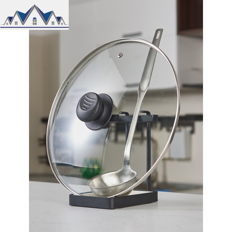 厨房置物架坐式汤勺锅盖架勺子座防溅水收纳沥水带接水盘置物架子_423_86高清大图