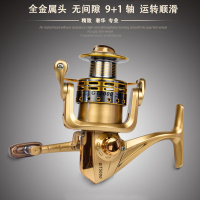 刀客无间隙渔轮9+1轴渔轮GT5000 金属头渔轮 海竿轮 筏竿轮 钓鱼必备