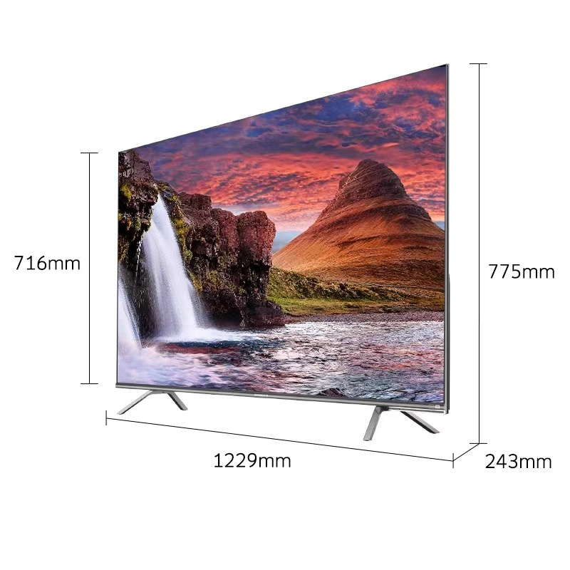 创维skyworth55h7055英寸4k超高清hdr超薄全面屏电视人工智能声控液晶