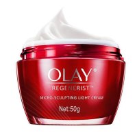 玉兰油(OLAY)新生塑颜金纯面霜大红瓶轻盈配方50g 无香精型 补水保湿宝洁出品